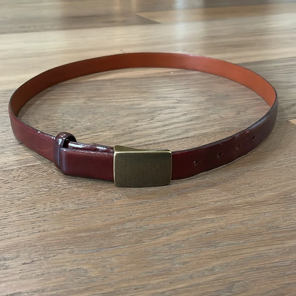 Bosca Canada 🇨🇦 Made Leather Belt Size 38/95